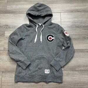 Hudson Bay Co. Canada Size M Women’s Hoodie Sweatshirt Olympics Gray